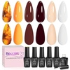 0-0-0-Nail Blooming Gel + 5 Color Gel