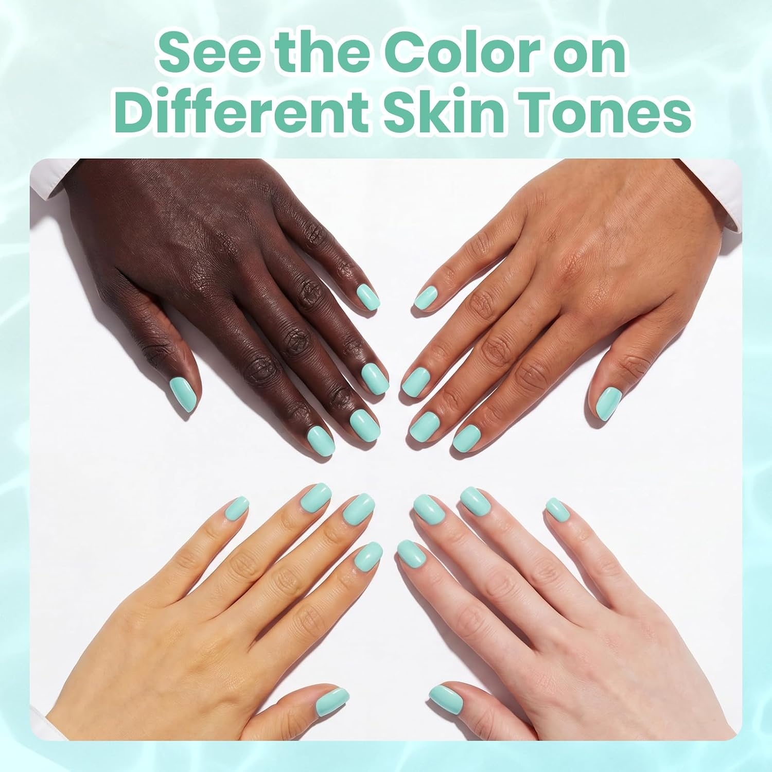 image:imageBeetles Dark Brown Nail Polish Quick Dry Regular Nail Polish Chocolate Mocha Brown Nail Polish Air Dry No UV Lamp Needed for DIY At Home Manicure 051Fl Oz15MLJelly Mint