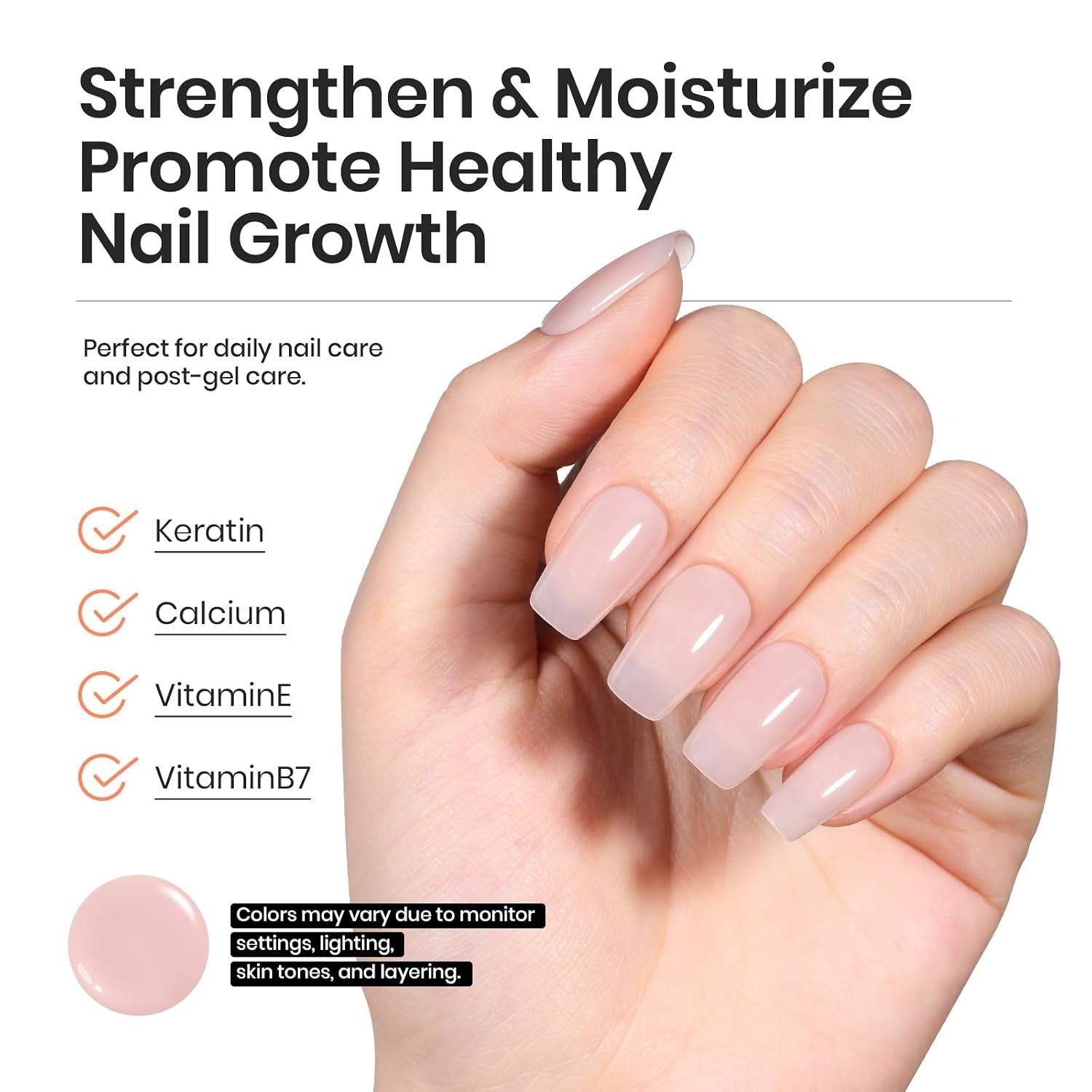 image:imageBeetles Nude Color Base Gel Polish 15ml Nude French Tip Gel Neutral nude color base gel for French tip styles with smooth DIY manicure applicationBrownish Pink