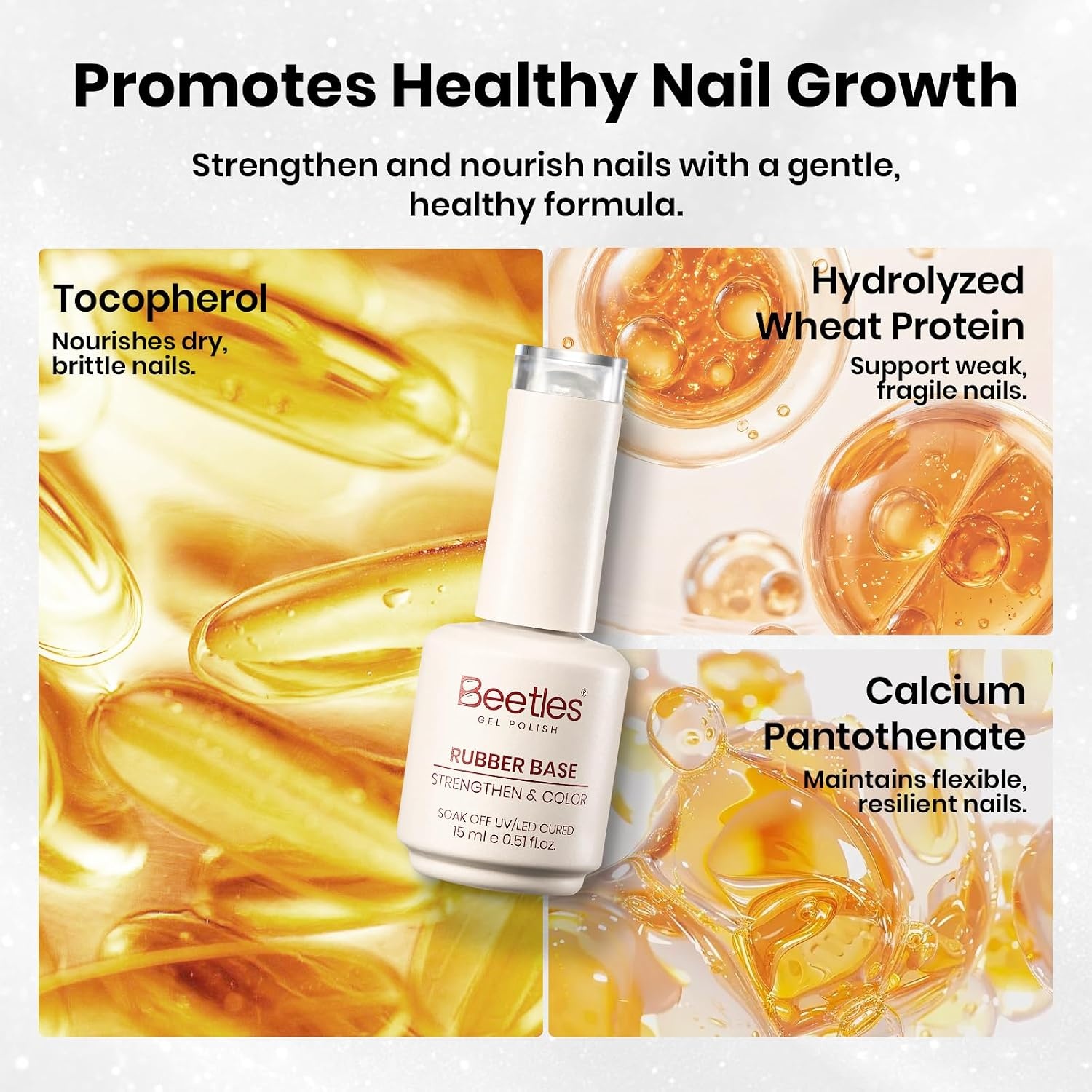 image:imageBeetles Nude Color Base Gel Polish 15ml Nude French Tip Gel Neutral nude color base gel for French tip styles with smooth DIY manicure applicationClear Rubber Base Gel