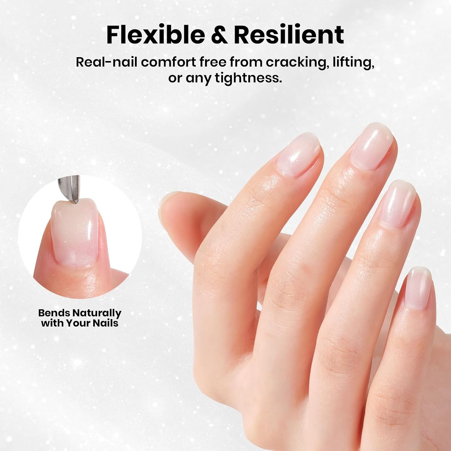 image:imageBeetles Nude Color Base Gel Polish 15ml Nude French Tip Gel Neutral nude color base gel for French tip styles with smooth DIY manicure applicationClear Rubber Base Gel