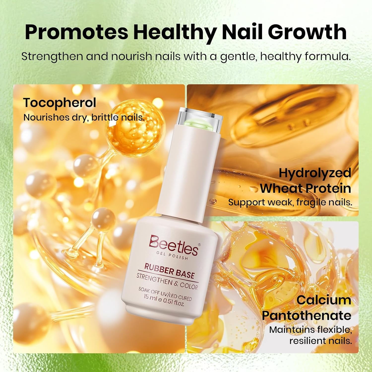 image:imageBeetles Nude Color Base Gel Polish 15ml Nude French Tip Gel Neutral nude color base gel for French tip styles with smooth DIY manicure applicationClear Color Rubber Base