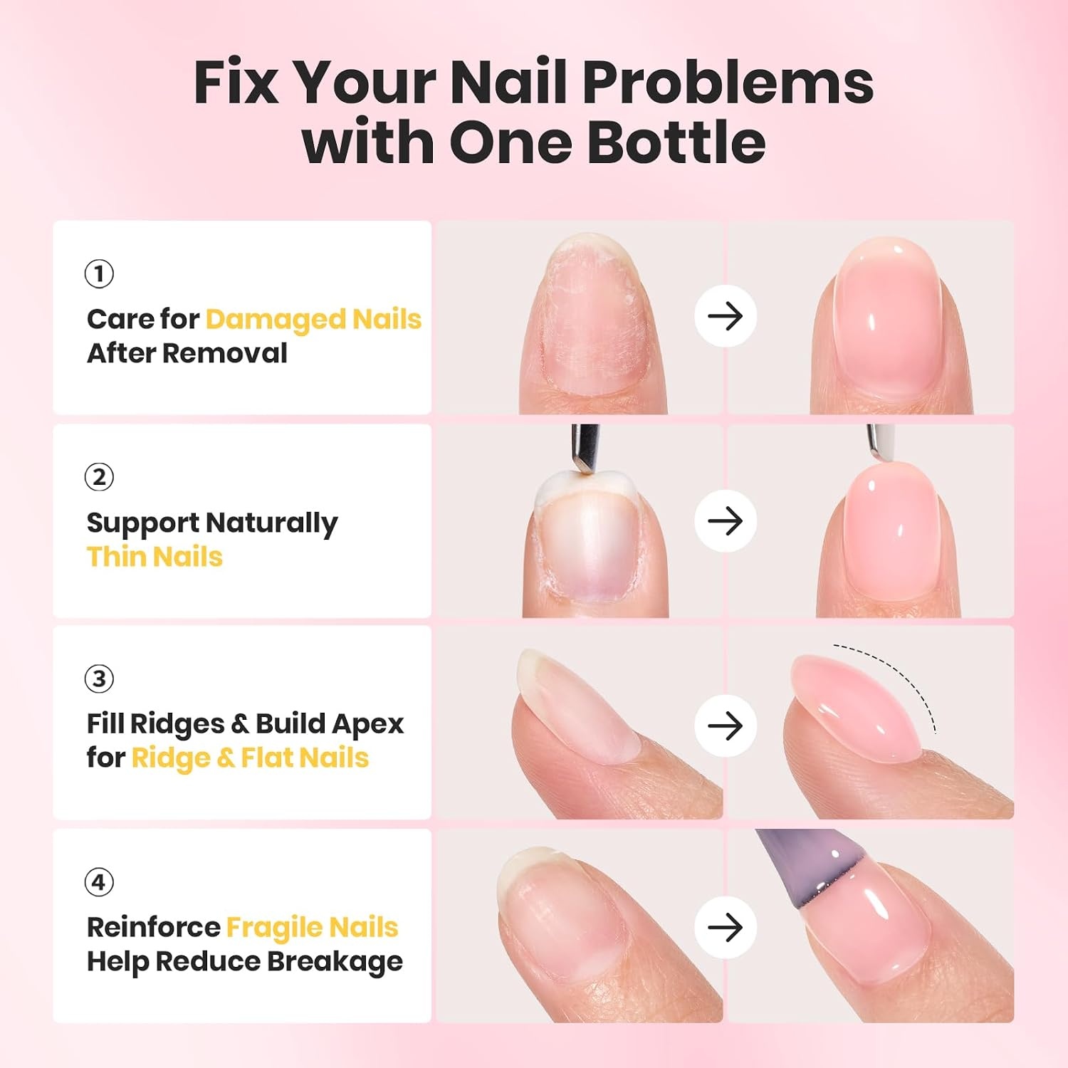 image:imageBeetles Nude Color Base Gel Polish 15ml Nude French Tip Gel  Neutral nude color base gel for French tip styles with smooth DIY manicure applicationClear Rubber Base Gel 1 Pcs