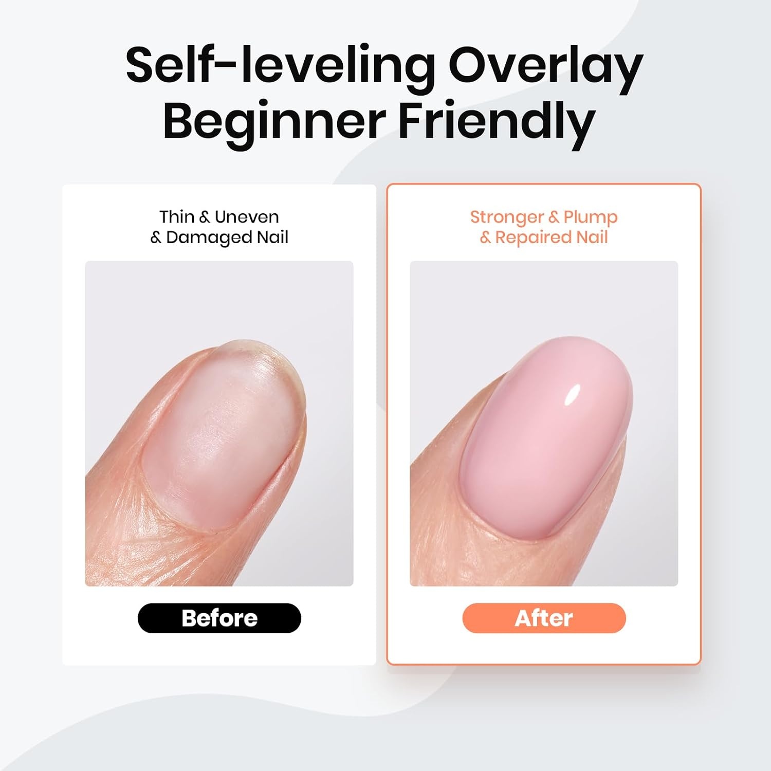 image:imageBeetles Nude Color Base Gel Polish 15ml Nude French Tip Gel Neutral nude color base gel for French tip styles with smooth DIY manicure applicationJelly pink Rubber Base Coat