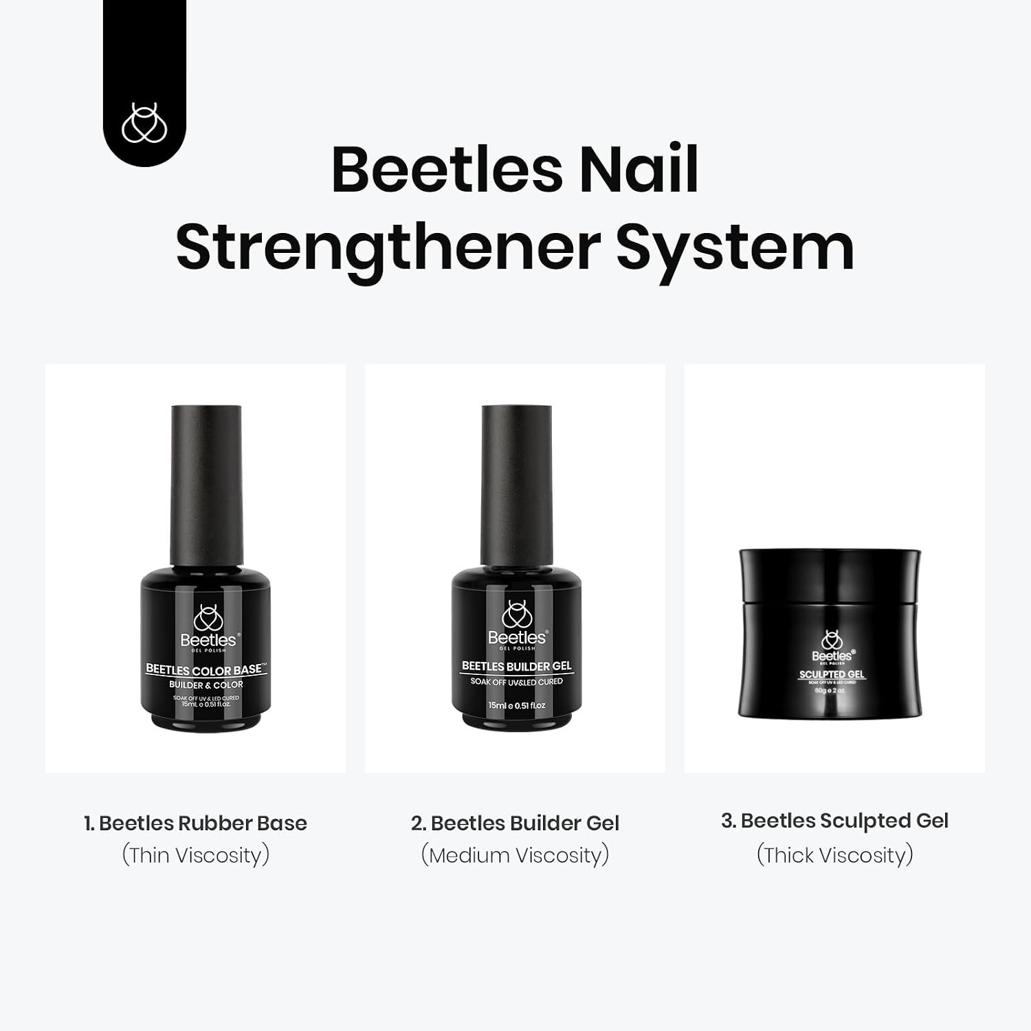 image:imageBeetles Nude Color Base Gel Polish 15ml Nude French Tip Gel  Neutral nude color base gel for French tip styles with smooth DIY manicure applicationNude pink Rubber Base Coat