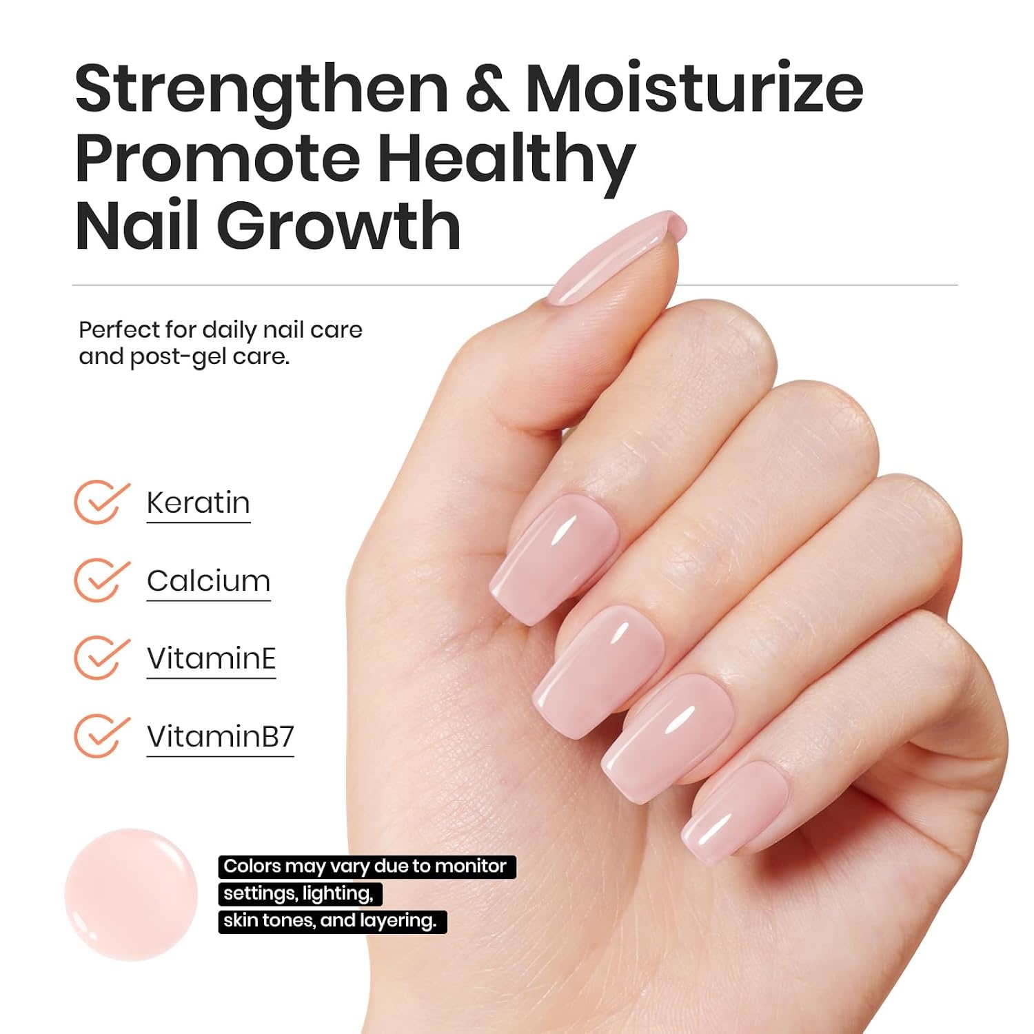 image:imageBeetles Nude Color Base Gel Polish 15ml Nude French Tip Gel  Neutral nude color base gel for French tip styles with smooth DIY manicure applicationNude pink Rubber Base Coat