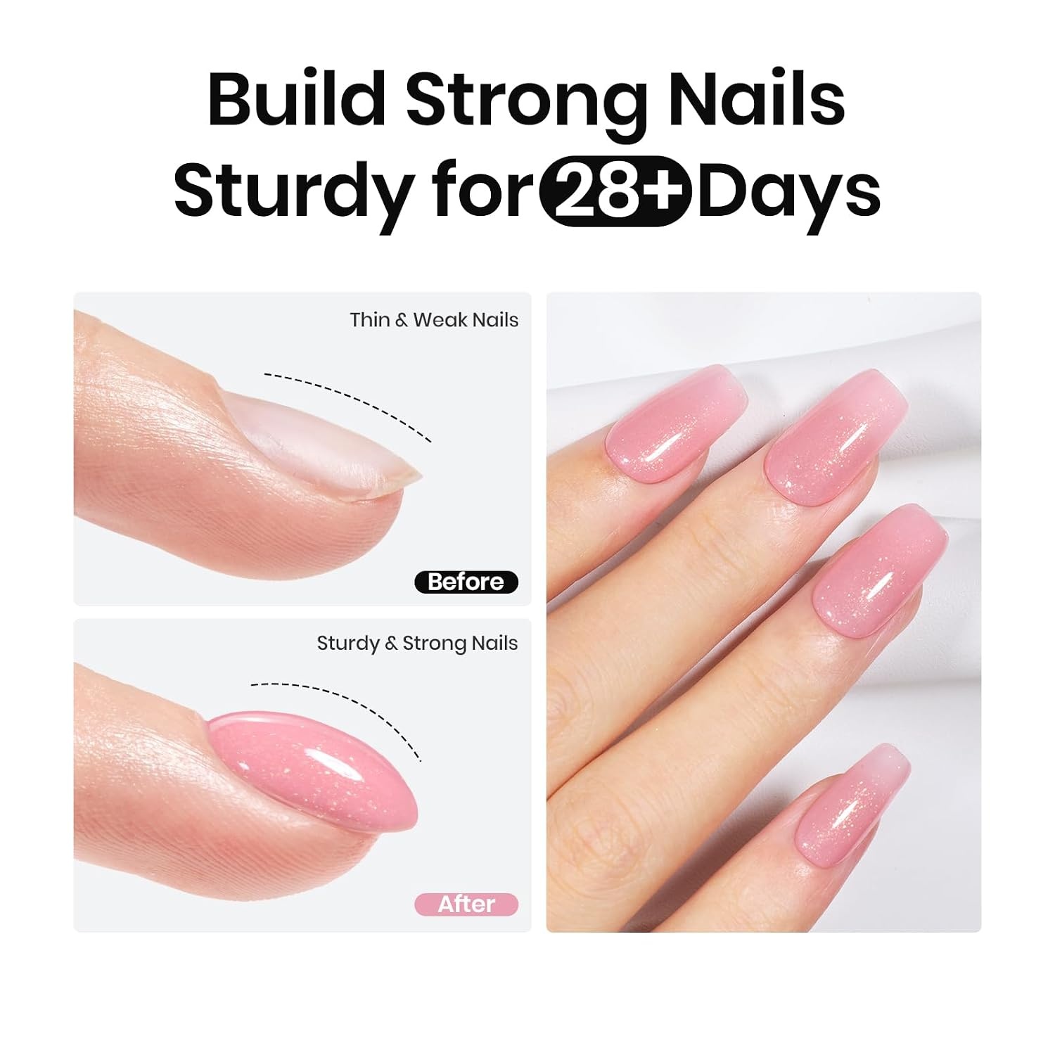 image:imageBeetles Nude Color Base Gel Polish 15ml Nude French Tip Gel Neutral nude color base gel for French tip styles with smooth DIY manicure applicationPink