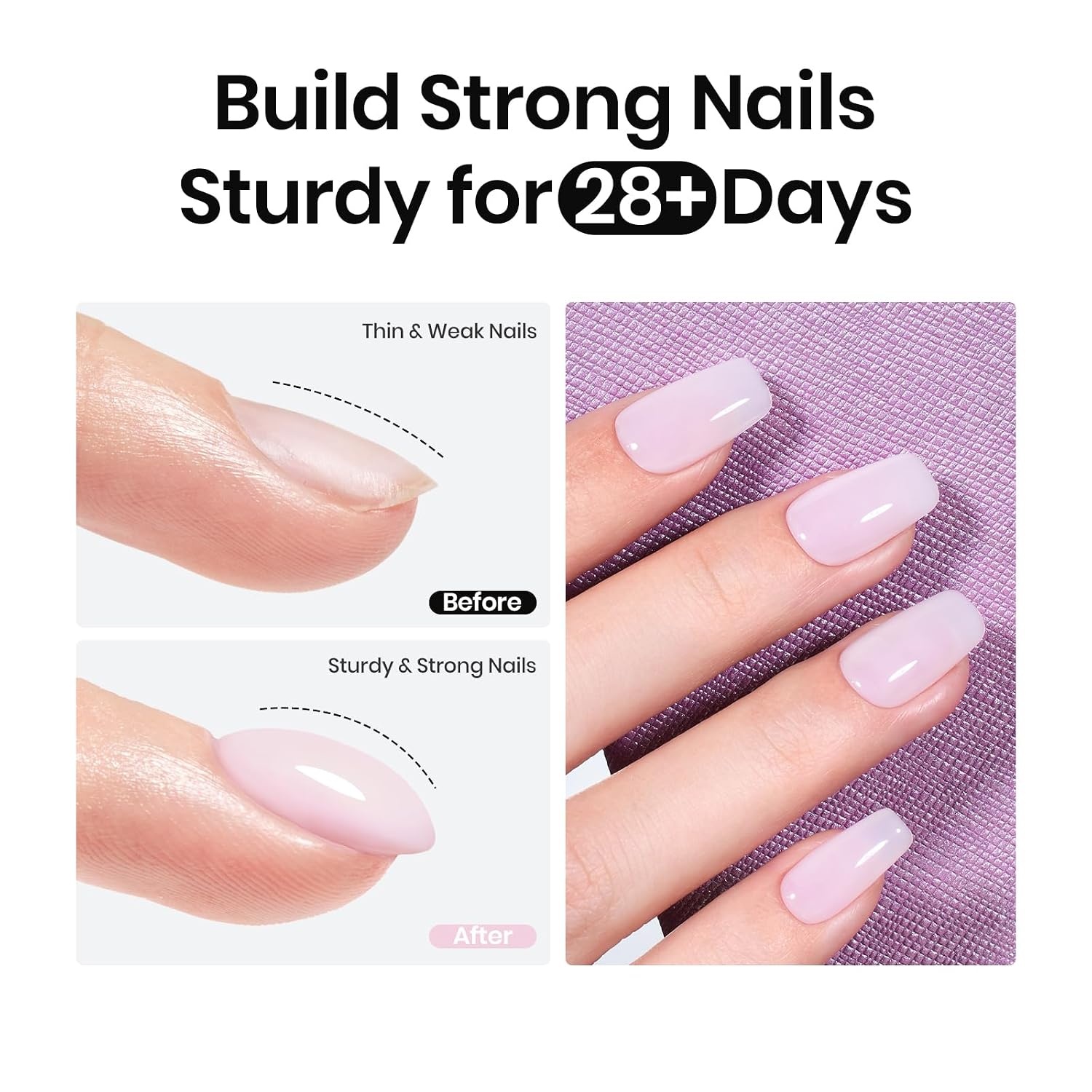 image:imageBeetles Nude Color Base Gel Polish 15ml Nude French Tip Gel  Neutral nude color base gel for French tip styles with smooth DIY manicure applicationSubtle Elegance
